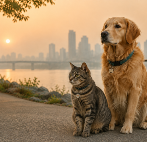 Protecting pets from wildfire smoke